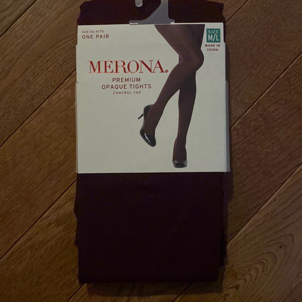 brand new Merona premium opaque tights